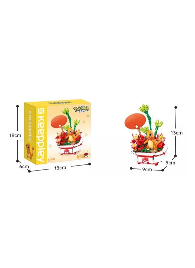 Keeppley Pokemon Charmander Bonsai K20218