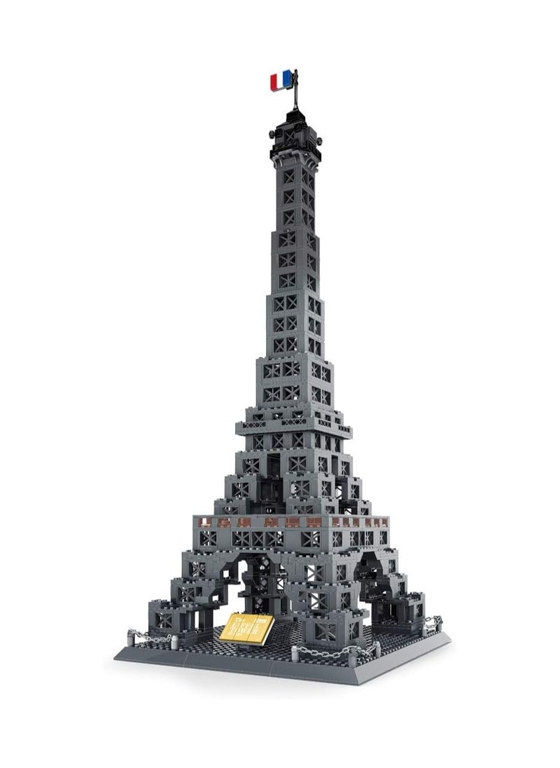 Architecture Eiffel Tower Building Blocks Set, Educational Learning Building Blocks Toy for Kids Age 6+, or Adult(1002PCS)