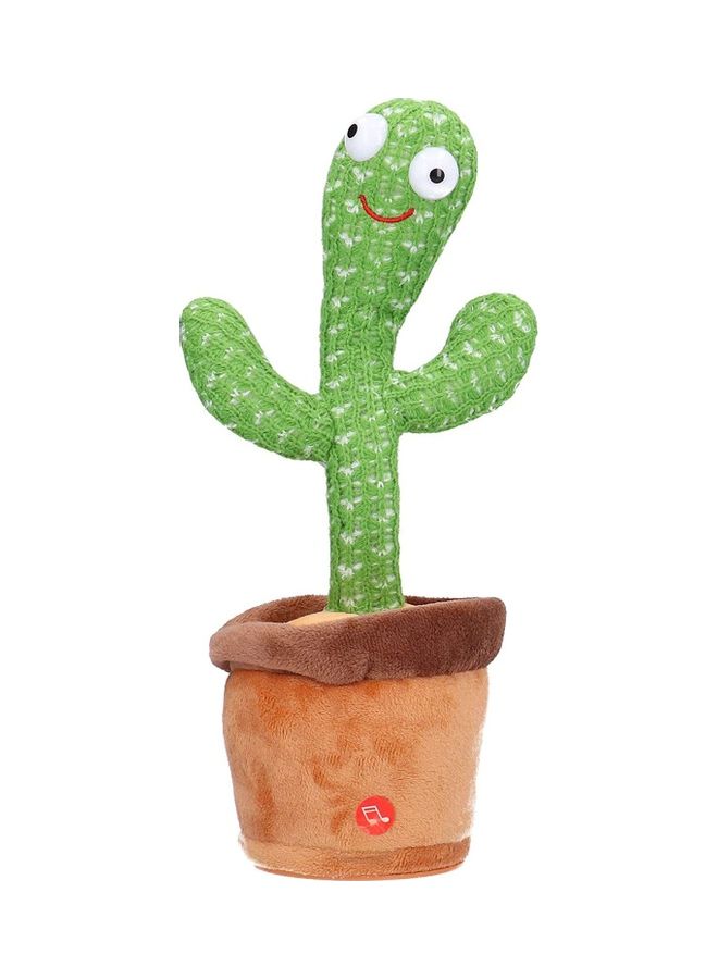 Cute Dancing Plant Cactus Plush Stuffed Toy With Music Dances In Rythm