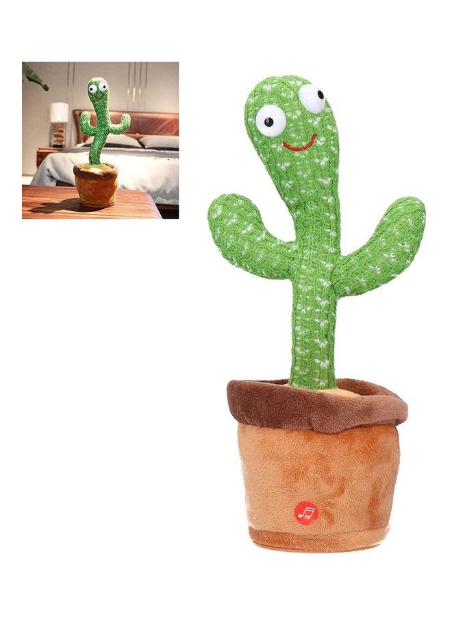 Cute Dancing Plant Cactus Plush Stuffed Toy With Music Dances In Rythm