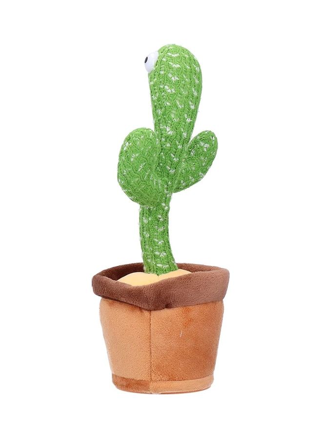 Cute Dancing Plant Cactus Plush Stuffed Toy With Music Dances In Rythm