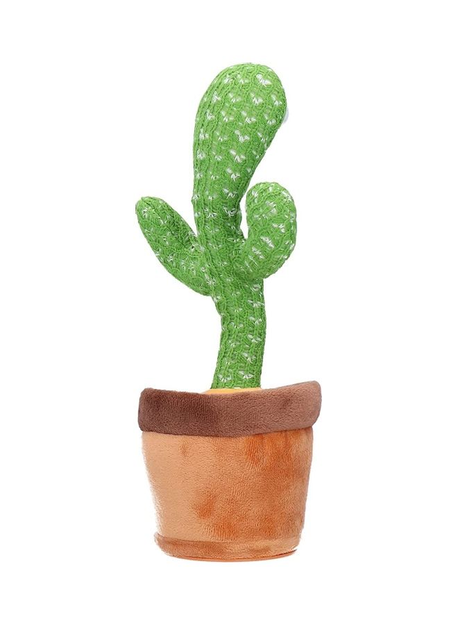 Cute Dancing Plant Cactus Plush Stuffed Toy With Music Dances In Rythm