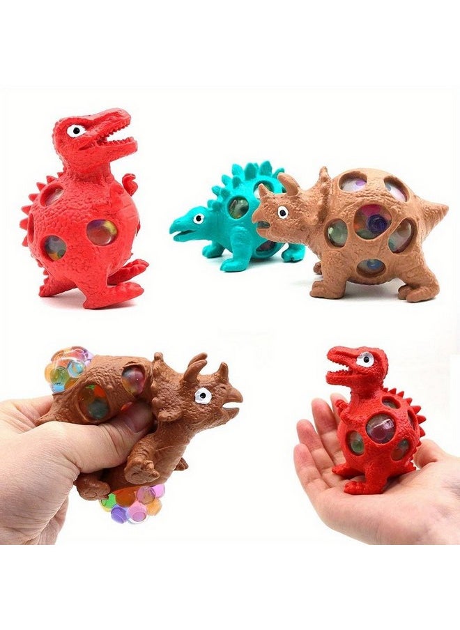 3 Squishy Fidget Squeeze Balls Press Toy For Kids & Adults Stress Relief Toy Birthday Gift (Assorted)