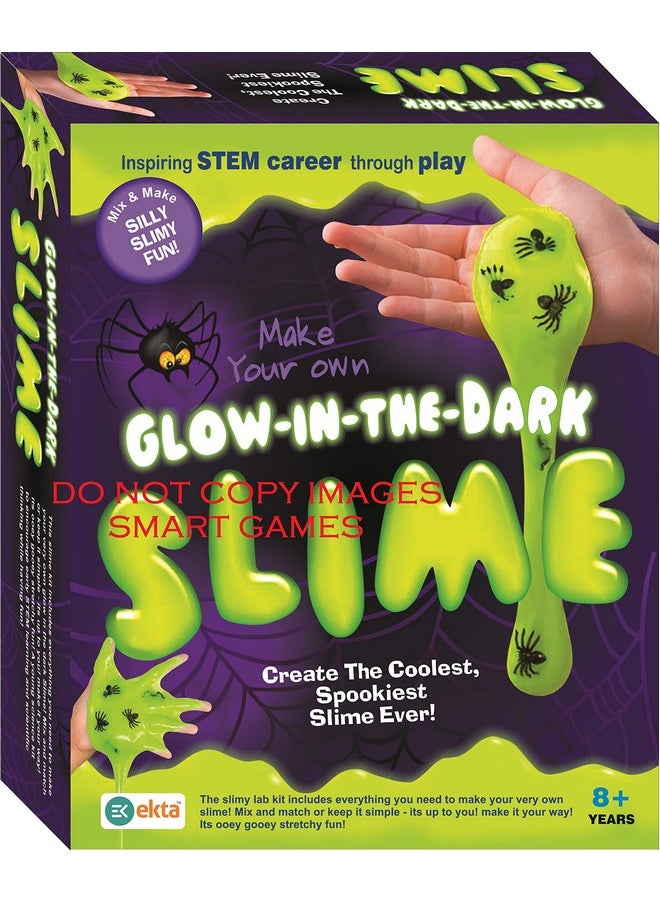 Make Your Own Glow In The Dark Slime- Multi Color