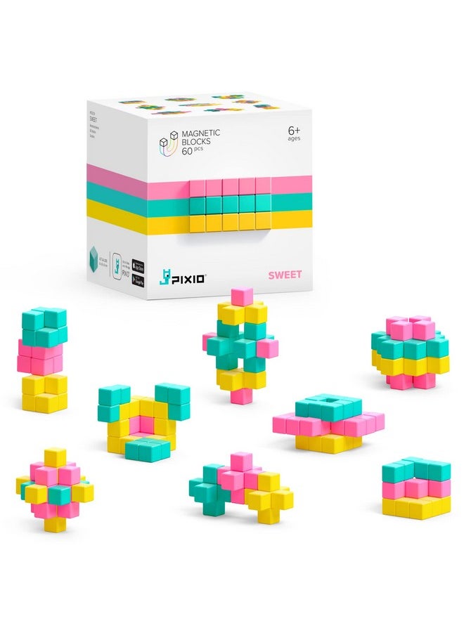 Sweet - Tiny Magnetic Blocks Building Toy In The Pixel Art Style With Free App - 5/16