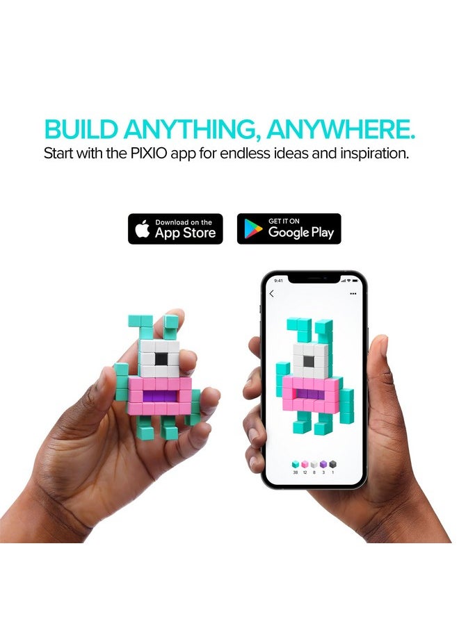 Amphibio- Tiny Magnetic Blocks Building Toy In The Pixel Art Style With Free App - 5/16