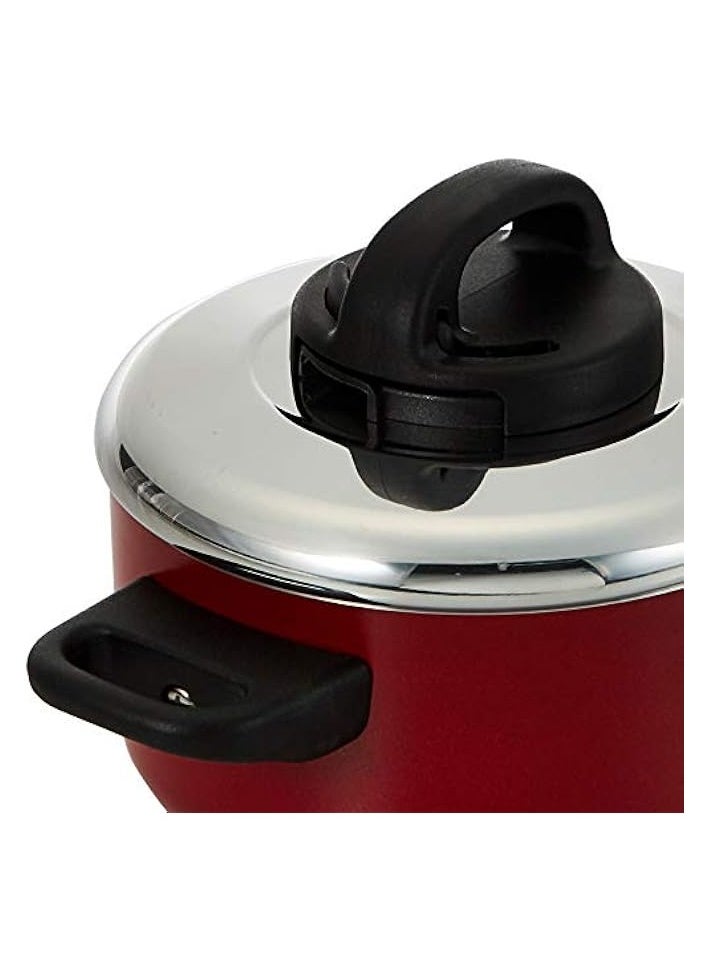 overed Sauce Pot, 16 cm, Red