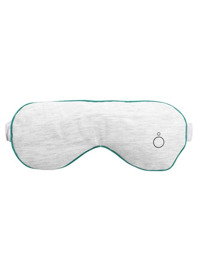 Cotton Sleep Easy Relaxing Travel Eye Mask With Mild Aroma Of Herbs And Essential Oils Light Grey