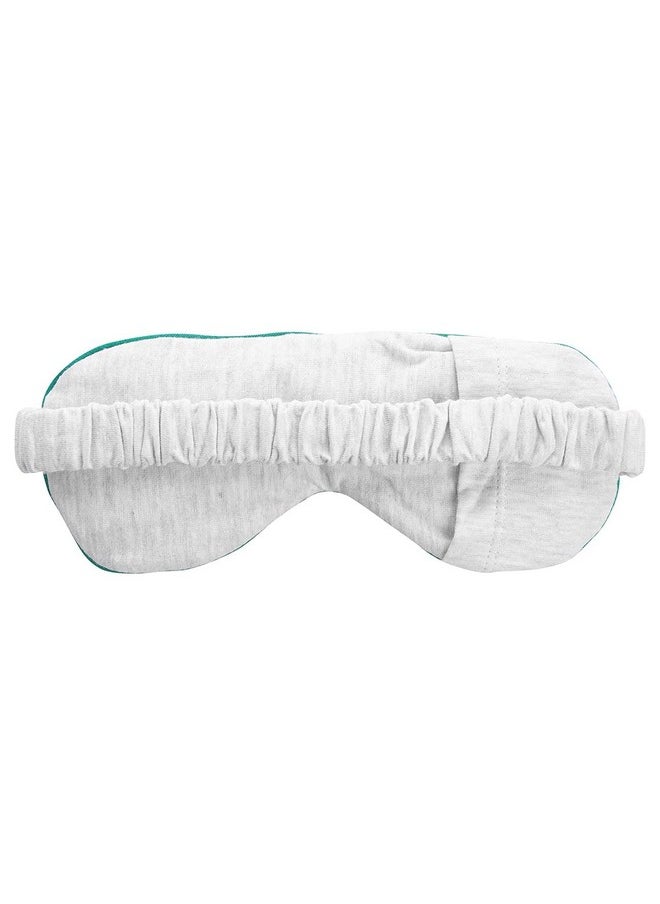 Cotton Sleep Easy Relaxing Travel Eye Mask With Mild Aroma Of Herbs And Essential Oils Light Grey