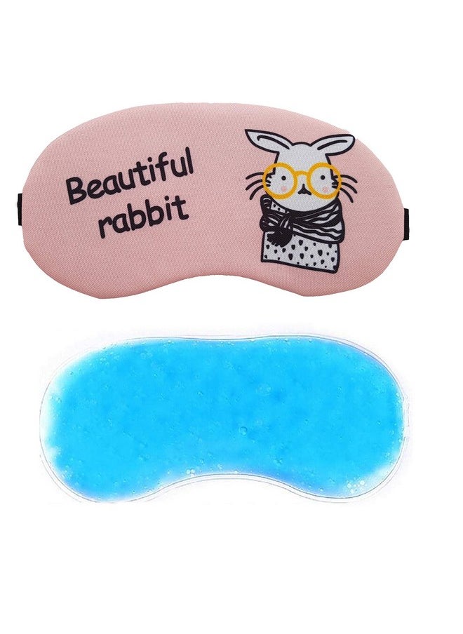 Rabbit Ice Gel Sleepingeye Mask For Insomnia, Meditation, Puffy Eyes And Dark Circles,Assorted