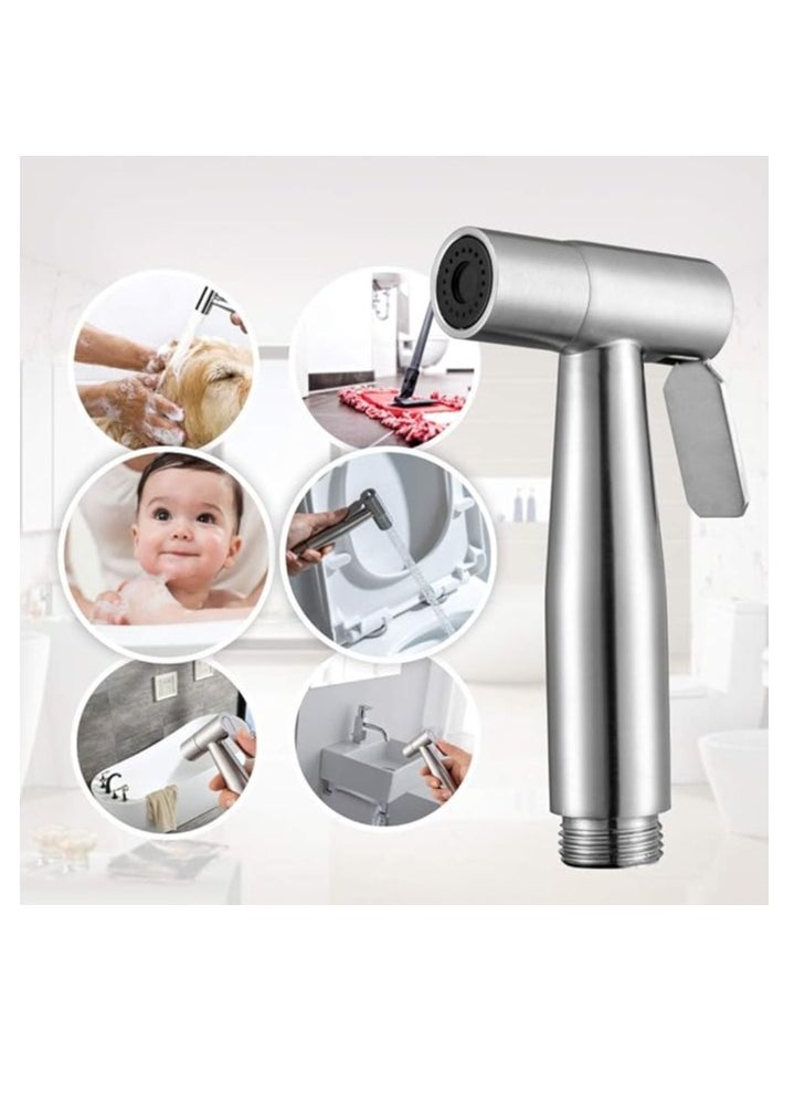 Handheld Bidet Sprayer Adjustable Water Pressure Control Comes with Bidet Hose