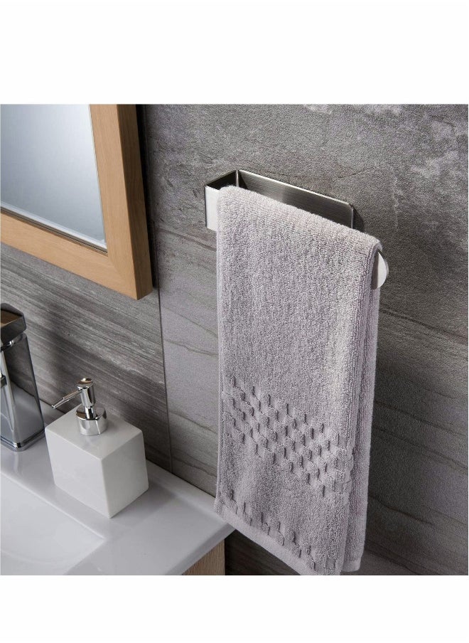 Towel Holder, Self Adhesive Towel Hand Towel Rail, Stainless Steel Hand Towel Holder for Bathroom