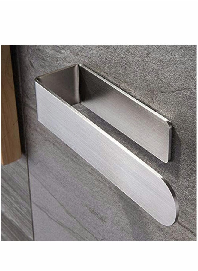 Towel Holder, Self Adhesive Towel Hand Towel Rail, Stainless Steel Hand Towel Holder for Bathroom