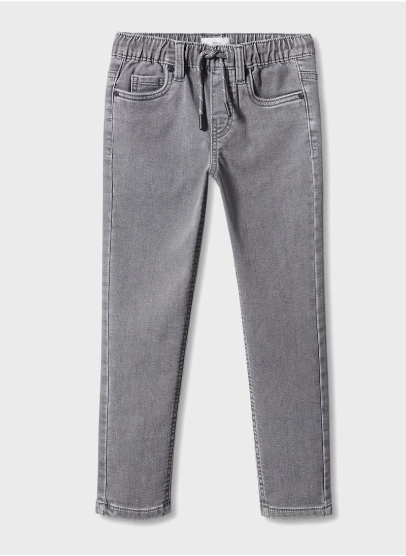 Kids Denim Straight Jeans