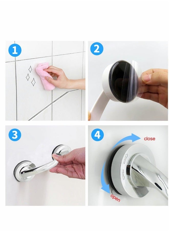 Suction Bathroom Handle, Bath Handles Grab Rails, Anti-slip Handrail Safety Hand Grip