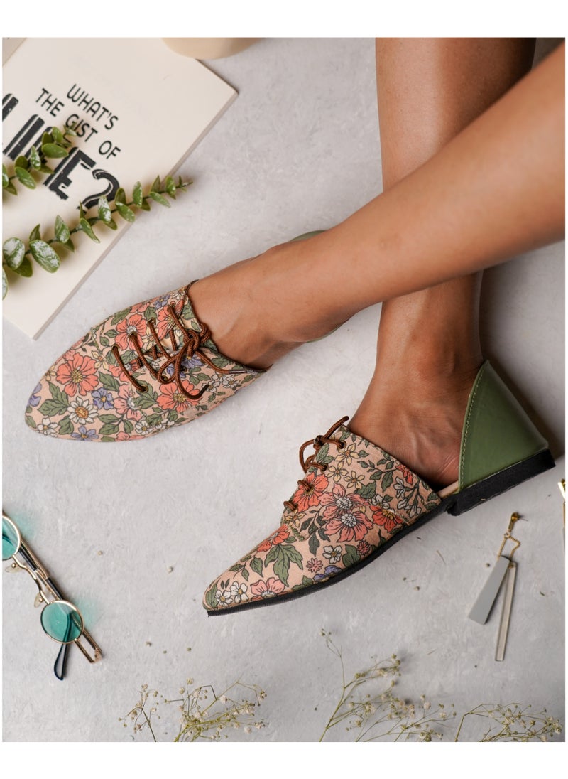 Floral Bloom Bellies – Graceful Floral Elegance for Every Step