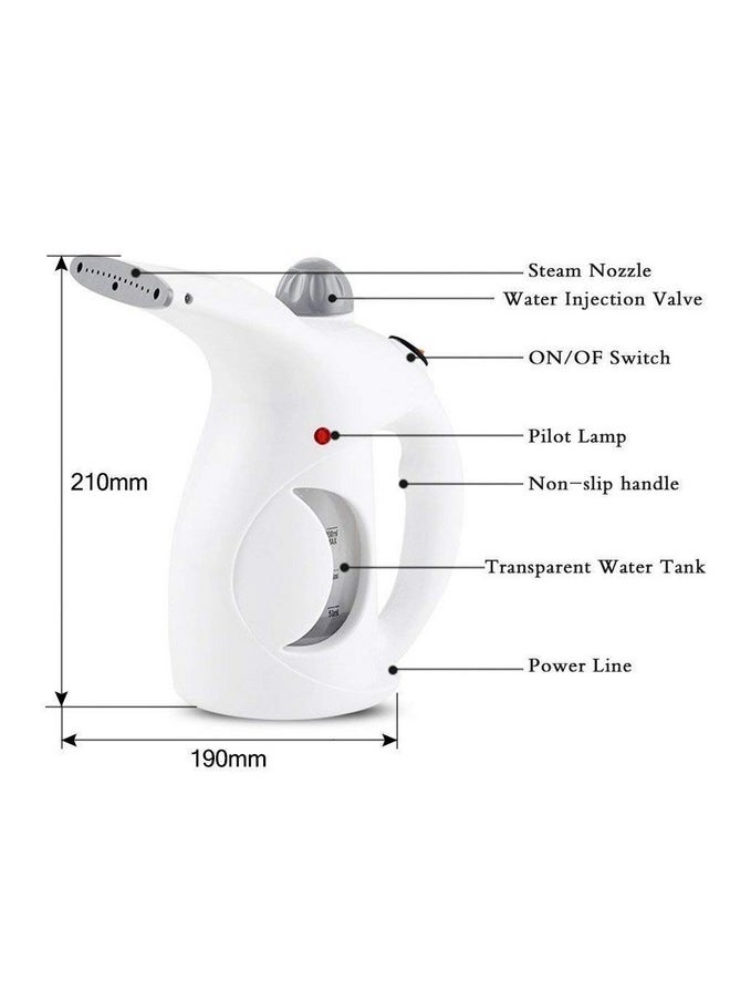 Rz-608 Steam Vaporizer, 1 Base Unit, 1 Vaporizer Attachment, 1 Nozzle Steamer Attachment, 1 Steam Booster (Multicolour)