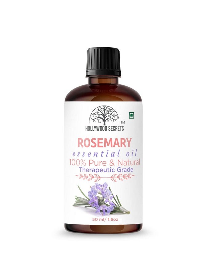 Pure Rosemary Essential Oil Therapeutic Grade 50Ml