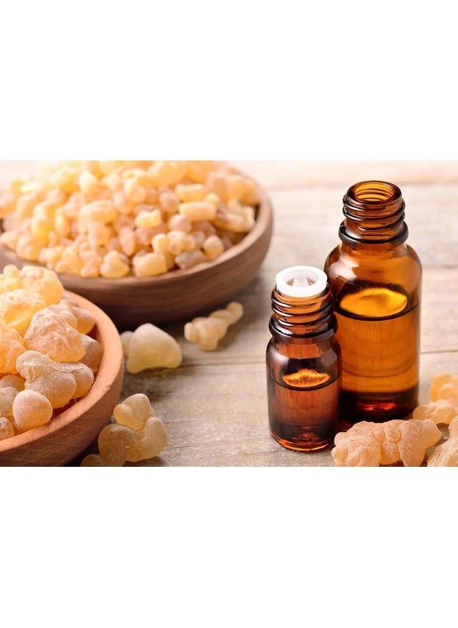 Food Grade Edible Frankincense Essential Oil - 100 Ml Bottle Pack Of 1, For Health Hairs & Skin Care Aromatherapy