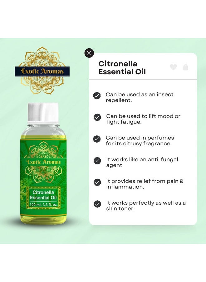 Citronella Essential Oil,100 Ml