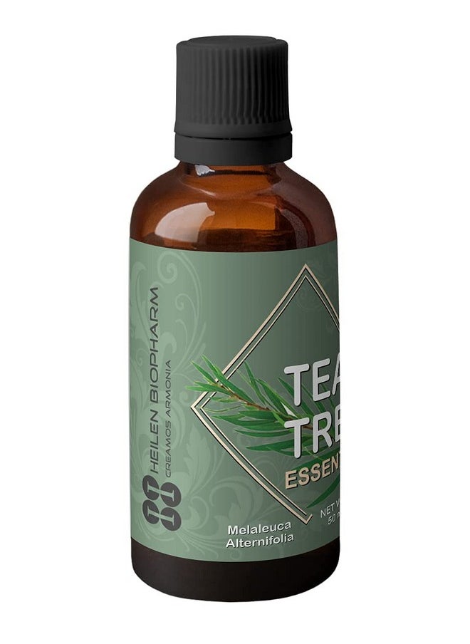 Tea Tree Essential Oil - 50 Ml Bottle I Pack Of 1,For Healthy Skin And Hair (Melaleuca Alternifolia)