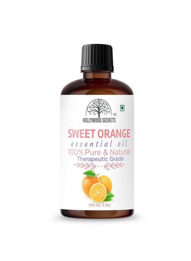 Pure Sweet Orange Essential Oil Therapeutic Grade 100Ml