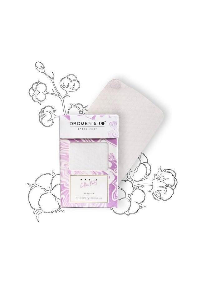 Magic Cotton Pads | Makeup Removal | Includes 50 Pads