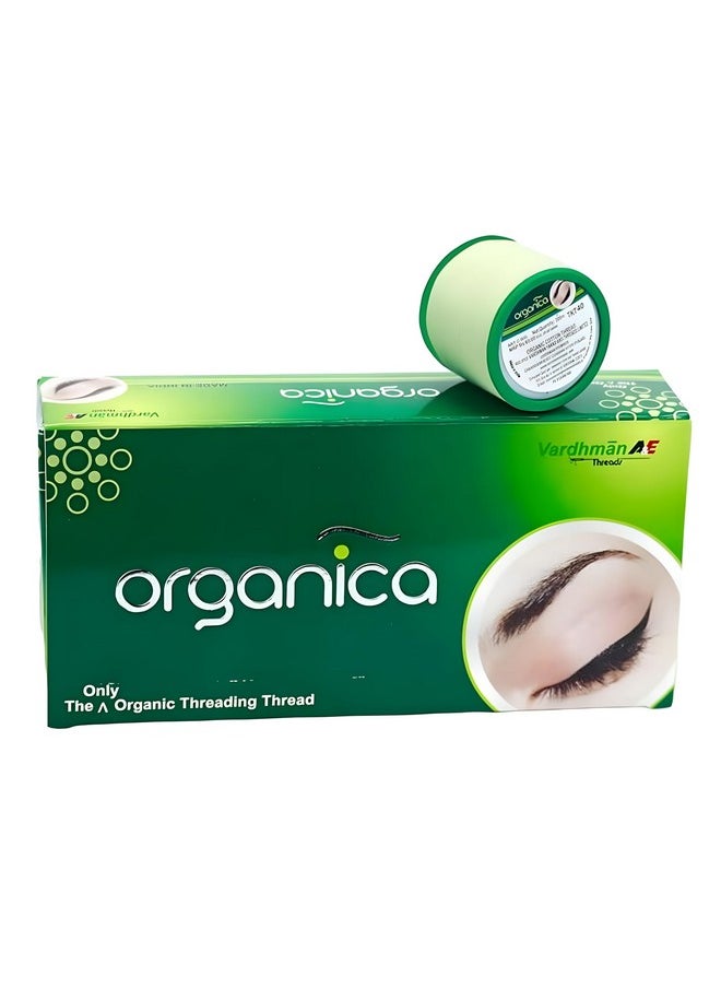 Organica Eyebrow Hair Remover Cotton Threading Organic Threads (8 Spool X 300 M)