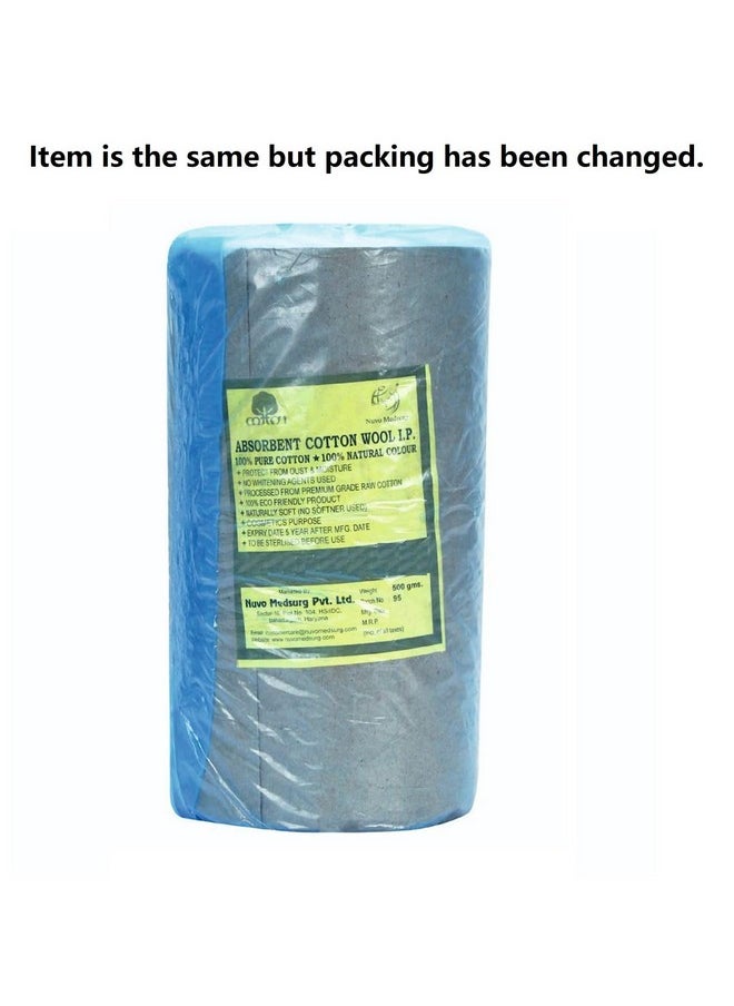 Cotton For Baby Care, Beauty Care And Multipurpose Uses 500 Gms (Pack Of 1)
