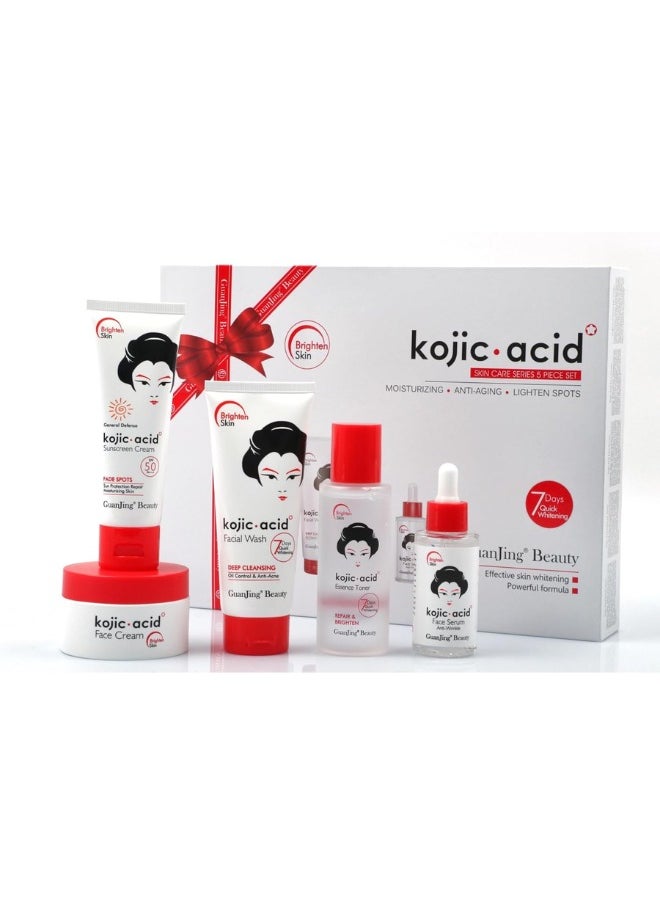 Kojic Acid Anti Aging Skin Care Set Kit