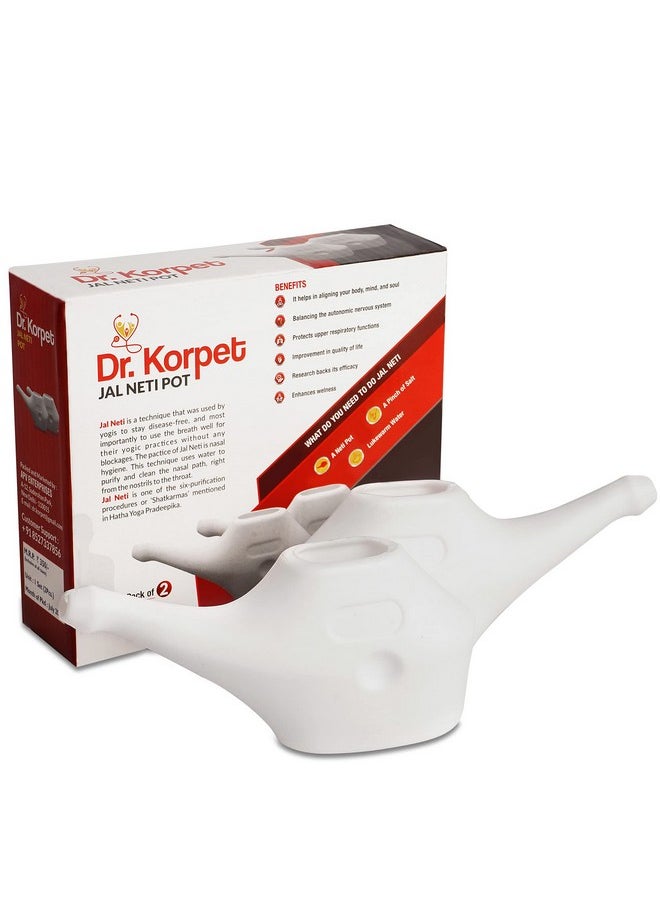 Nose Cleaning Unbreakable Jal Neti Pot For Sinus, Neti Kriya Pot, Yoga Kriya For Nasal Wash (4)