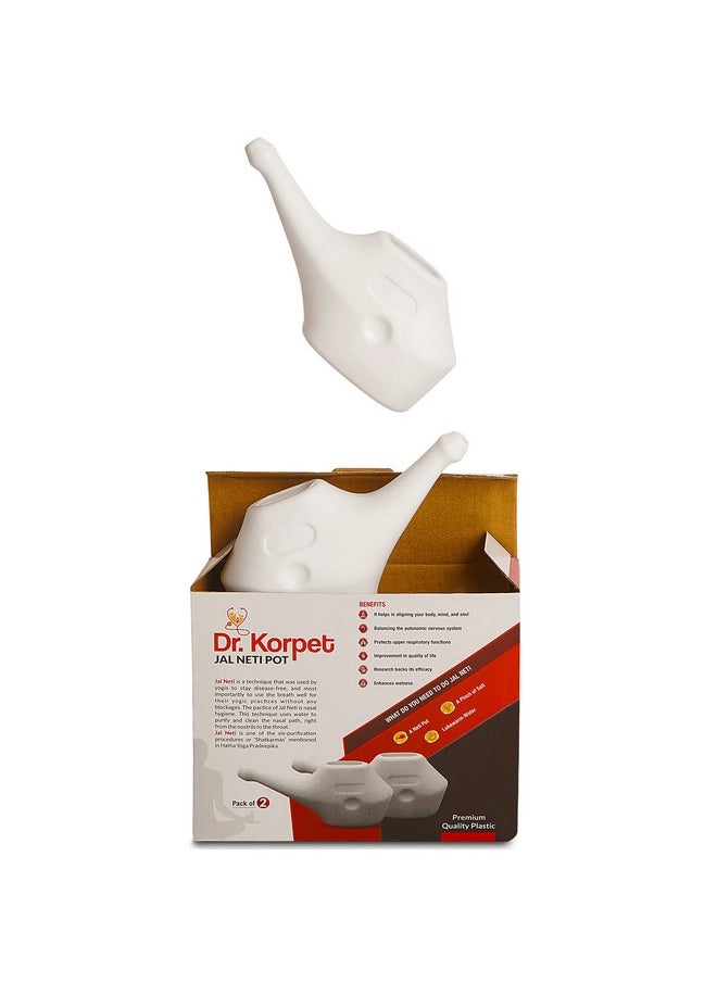 Nose Cleaning Unbreakable Jal Neti Pot For Sinus, Neti Kriya Pot, Yoga Kriya For Nasal Wash (4)