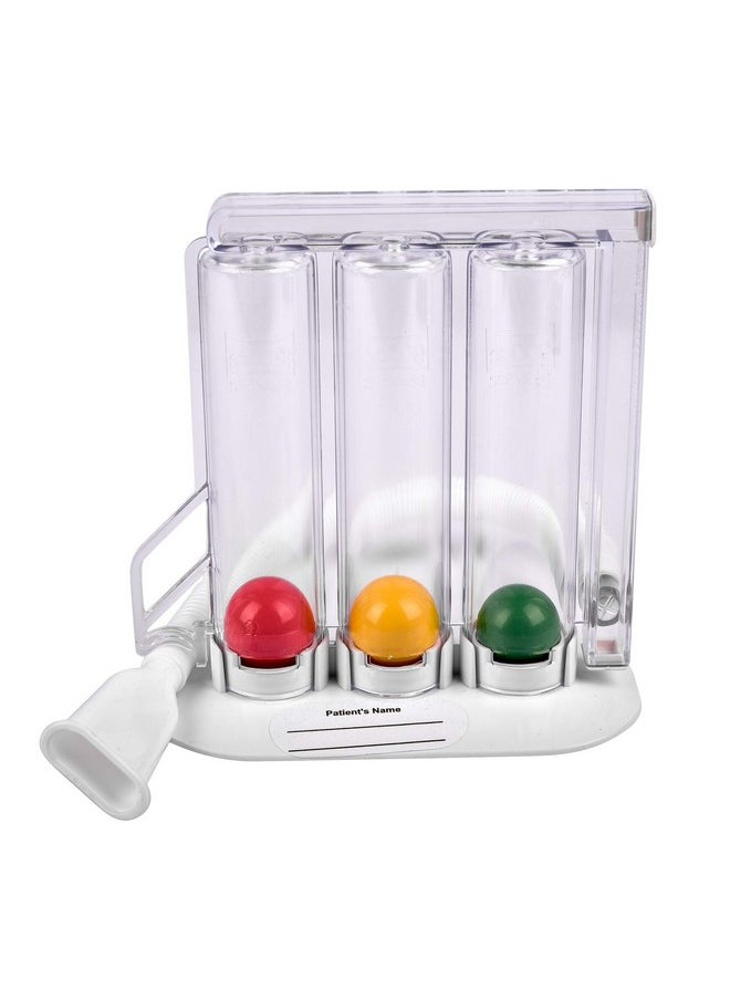 Respirometer 3 Ball Lung Exerciser Respiratory Exerciser Spirometer