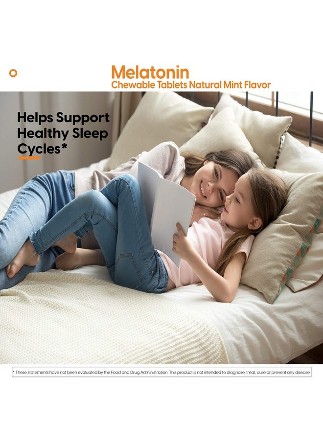 Doctor's Best Melatonin, Helps Promote Healthy Sleep, Jet-Lag, Brain Health & Cognitive Function, Non-GMO, Vegan, Gluten Free, 5 Mg, 120 Chewable Tablets