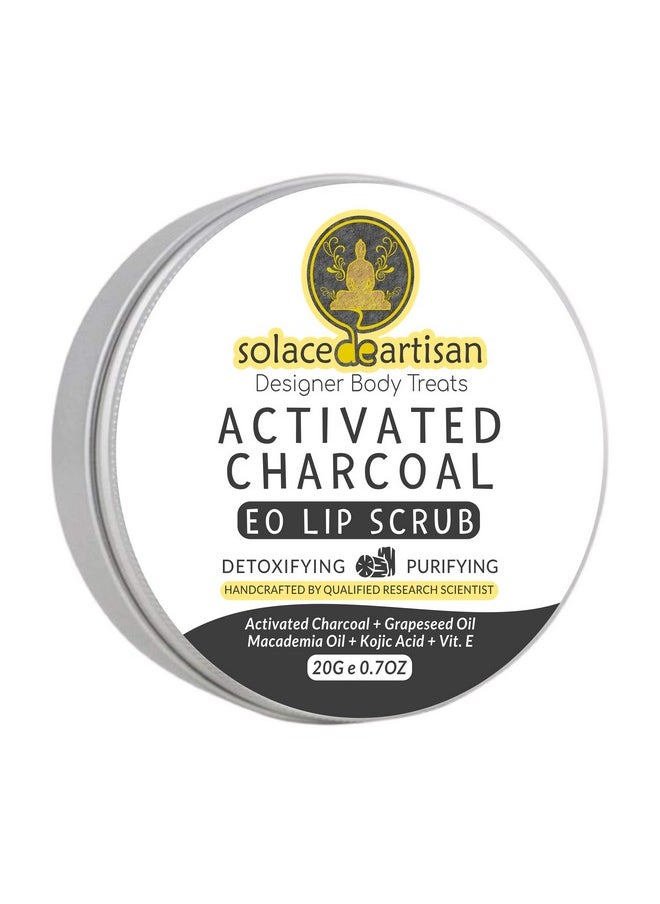 Activated Charcoal Detoxifying & Purifying Eo Lip Scrub, Supervaluepack 20G