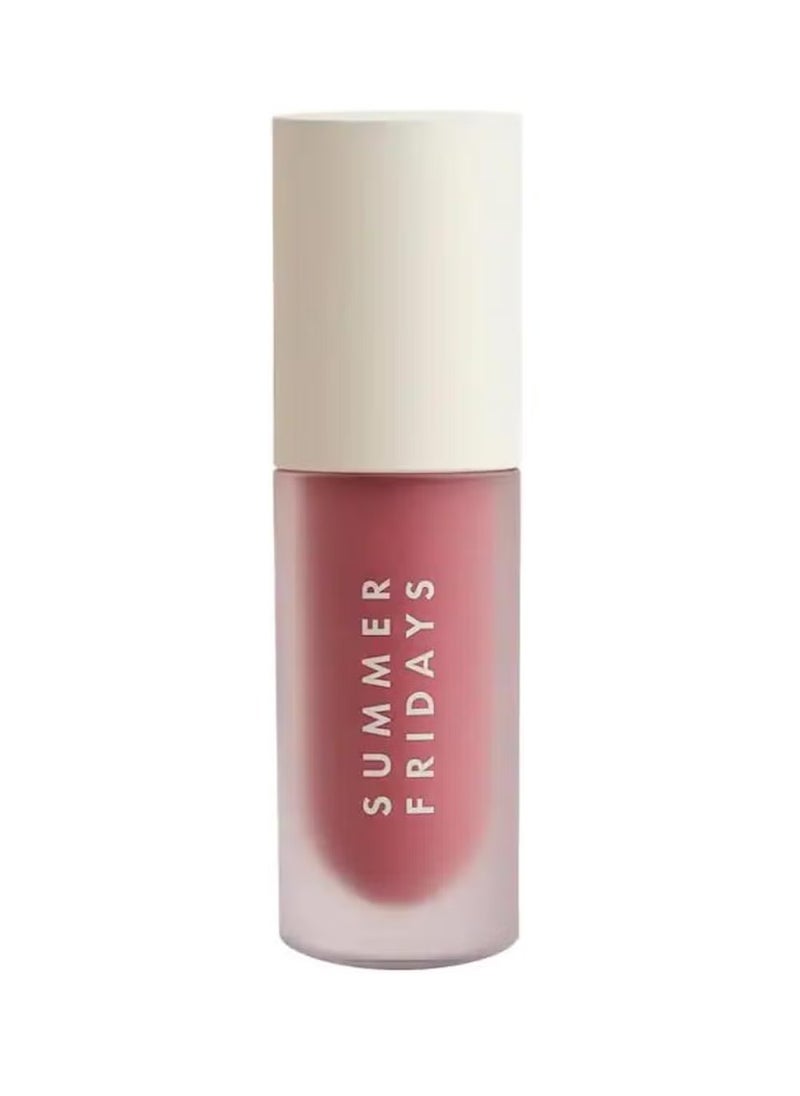 Dream Lip Oil for Moisturizing Sheer Coverage, High-Shine Tint, and Deep Hydration - Soft Mauve (4.5ml)