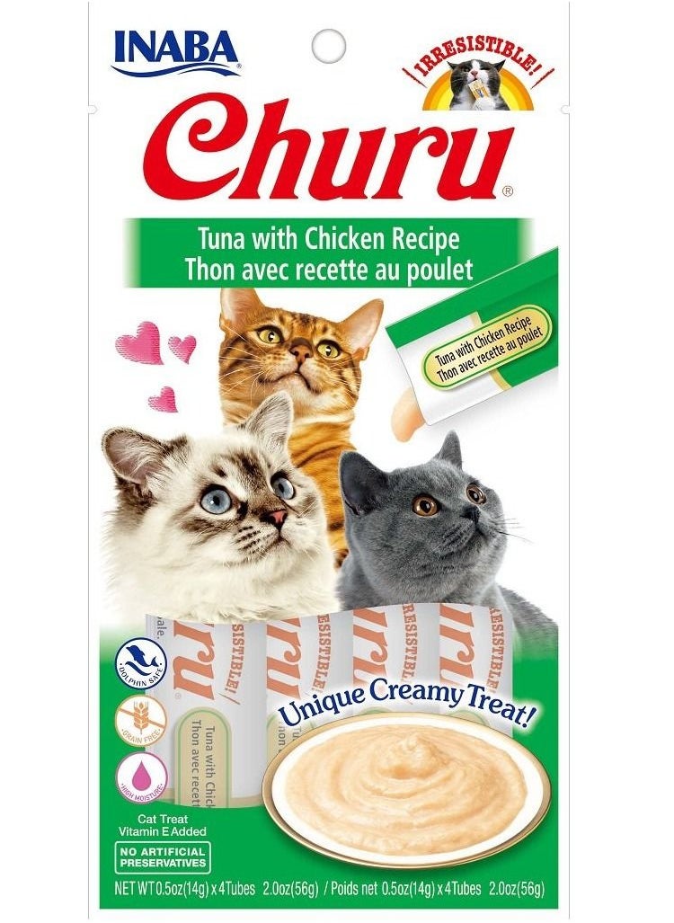 CHURU TUNA WITH CHICKEN 56 g/4 sticks per pack