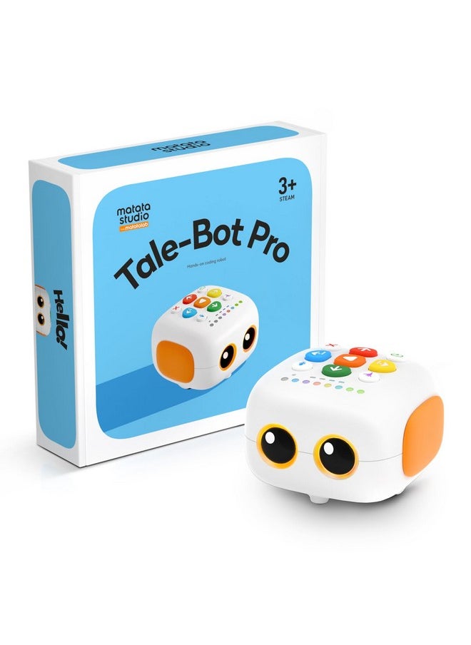 Talebot Pro Coding Robot Kit For Kids Ages 3-5, Educational Learning Toys, Stem Interactive Robotics, Screen-Free Toys For Toddlers To Learn Early Programming To Homeschool & Classroom Pre-K