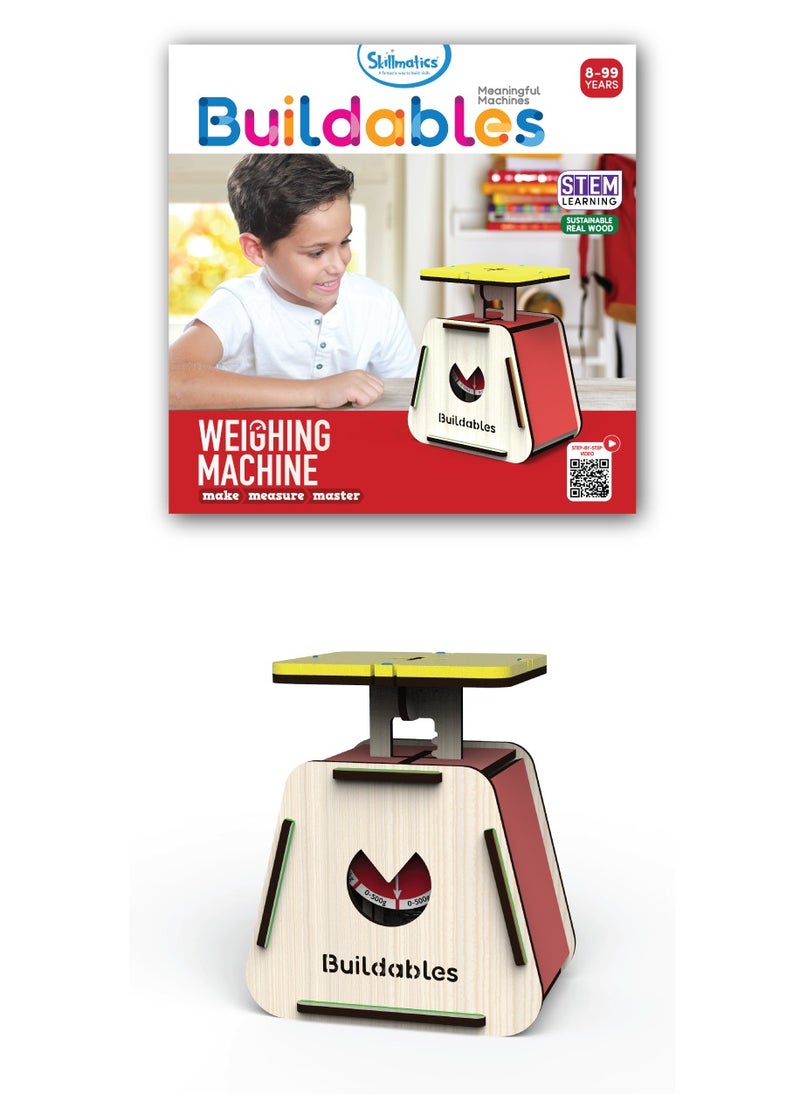 Buildables Weighing Machine – Meaningful STEM Machine and Learn Various Scientific Principles