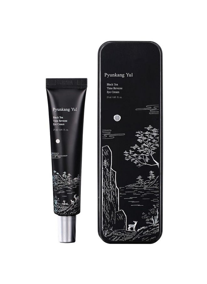 Black Tea Time Reverse Eye Cream, Luxurious Firming, Hyaluronic Acids, Ceramide Rich Nourishment, Moisture Barrier And Peptides Increasing Skin Elasticity, Fermented Black Tea 0.85 Fl.Oz.