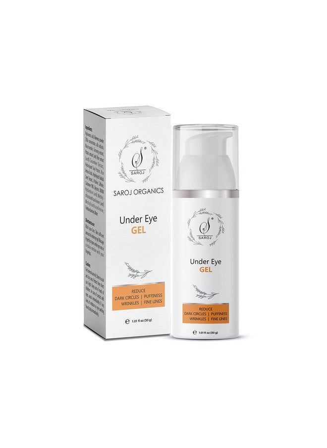 Organics Under Eye Gel, 30Gm, For Dark Circles, Puffy Eyes, Wrinkles And Fine Lines For Women And Men