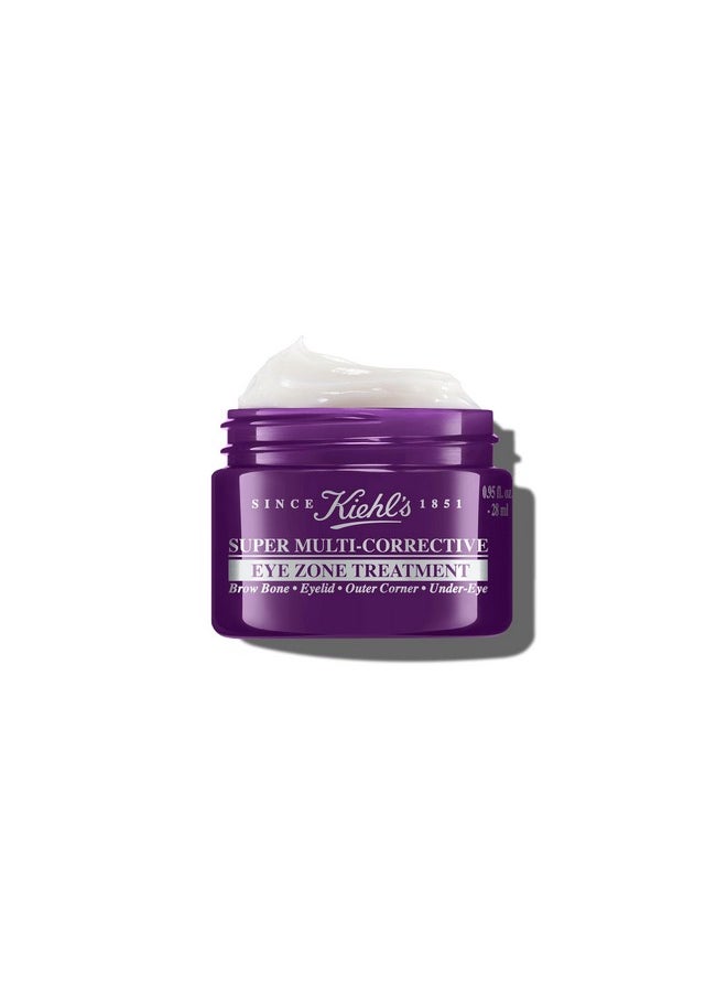 Super Multi-Corrective Eye Cream, Anti-Aging Cream That Lifts Brow Bone Area, Smooths And Firms Eye Lids, Bilberry Seed Extract And Collagen Peptide For Smoother Looking Skin - 0.95 Fl Oz