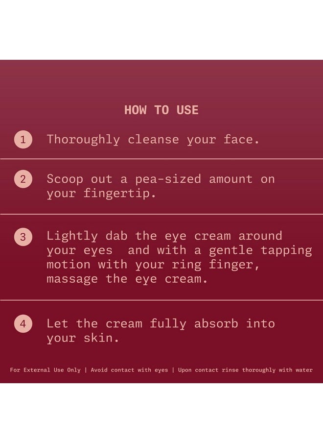 Eyes Revive Gel Cream | Under Eye Cream For Dark Circles, Wrinkles, Puffy Eyes & Anti Ageing (10G) | Hyaluronic Acid & Niacinamide | Cruelty & Paraben Free | For Men & Women | All Skin Types