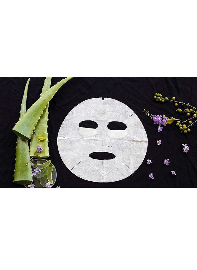 Aloe Vera Cool Gel Full Face Mask Summer Ice Cooling Sleeping Mask For Eye Patches Remove Dark Circles Fatigue Cool Eyes Patch Pads Eye Care + Eye Mask,1Pcs