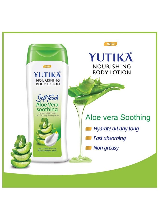 Aloe Vera Body Lotion 300Ml With Sunscreen Lotion 100Ml, Sunscreen Spf 30 Pa+++ With Uva & Uvb Protection, Nourishing Body Lotion For Women & Men