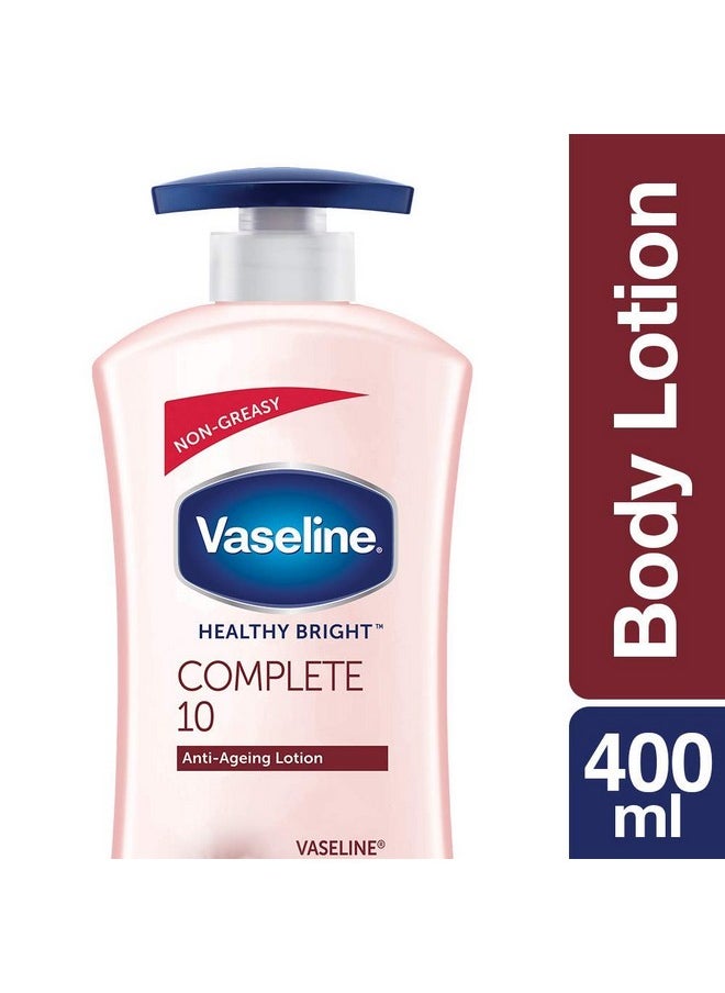 Healthy Bright Complete 10 Body Lotion, Anti- Ageing Lotion With Vitamin B3, Aha, Pro-Retinol, 400 Ml