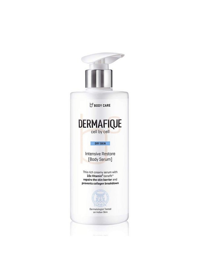 Intensive Restore Body Lotion Serum With Vitamin E - 300Ml, Body Lotion For Dry Skin, With 10X Vitamin E Benefits & Deep Hydration, Moisturizer For Body | Dermatologist Tested