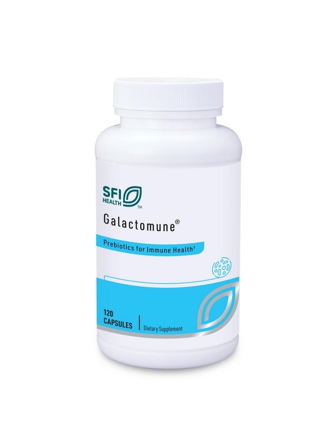 Klaire Labs Galactomune - Prebiotic Blend with Beta-Glucan & Galactooligosaccharides for Immune Support, Soy & Gluten-Free (120 Capsules)