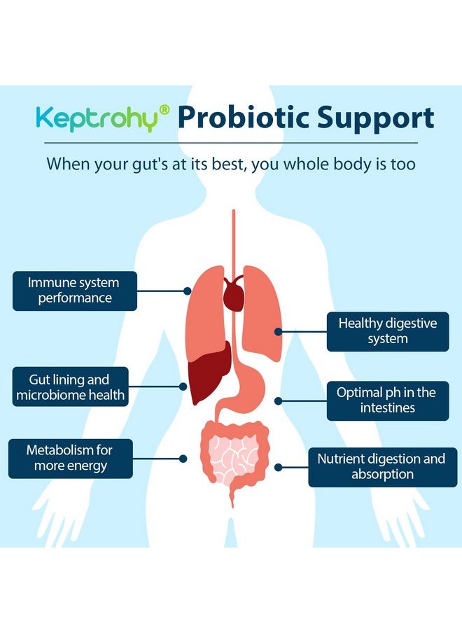 Probiotics for Women and Men, 300 Billion CFU Probiotics from 12 Strains Probiotic, Organic Prebiotics Blend, Shelf Stable Probiotic Supplement for Gut Immune & Digestive Health, 180 Capsules