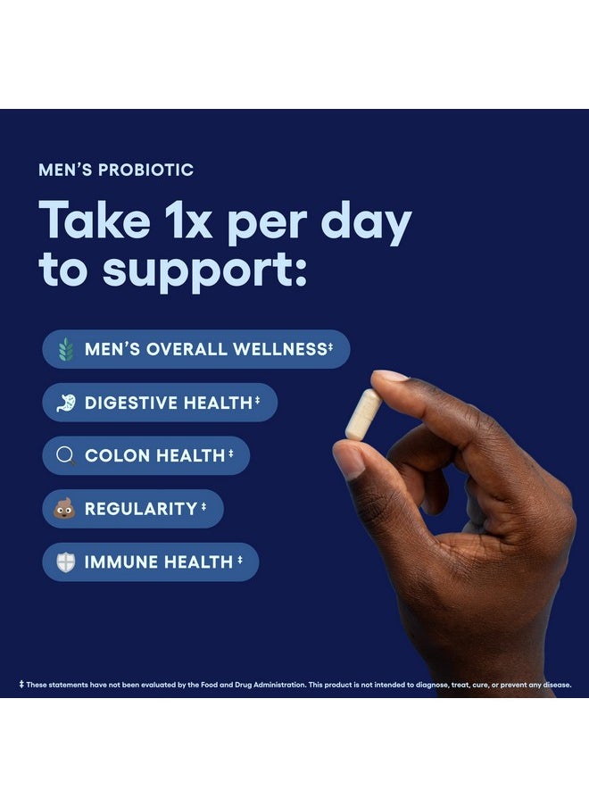 Physician's CHOICE Probiotics for Men - 70 Billion CFU - 8 Strains - w/Selenium & Organic Prebiotics - Supports Digestive Health, Microbiome, Colon, & Immune Health - Advanced Men's Probiotic - 30ct